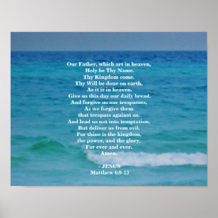 DE LORDS PRAYER POSTER