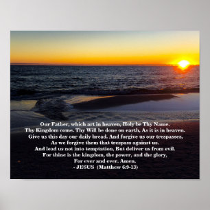 DE LORDS PRAYER POSTER