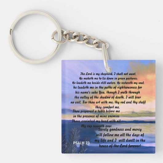 DE LORDS PRAYER SLEUTELHANGER (voorkant)
