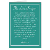 De Lord's Prayer Sympathiekaart (Voorkant)