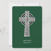 De Lorica van Saint Patrick Gebed (gewijzigd) Feestdagenkaart (Voorkant)
