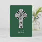 De Lorica van Saint Patrick Gebed (gewijzigd) Feestdagenkaart (Staand voorkant)