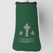 De Lorica van Saint Patrick Gebed (kort) Golfheadcover (Draai 90)
