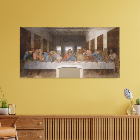 DE LORSE SUPPER DA VINCI CANVAS ART PRINT (Insitu (Woonkamer))