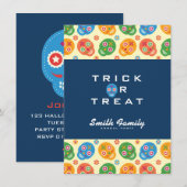 De Los Muertos. Dag van de Doden. Suikerschedels. Kaart (Voorkant / Achterkant)