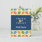 De Los Muertos. Dag van de Doden. Suikerschedels. Kaart (Staand voorkant)