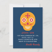 De Los Muertos. Dag van de Doden. Suikerschedels. Kaart (Achterkant)