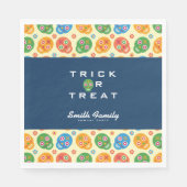 De Los Muertos. Dag van de Doden. Suikerschedels. Servetten (Voorkant)