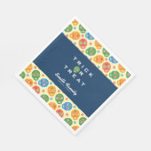 De Los Muertos. Dag van de Doden. Suikerschedels. Servetten (Hoek)