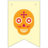 De Los Muertos. Dag van de Doden. Suikerschedels. Vlaggetjes (Tweede vlag)