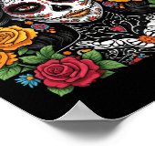 De Los Muertos La Catrina Dag Van De Overheid Poster (Hoek)