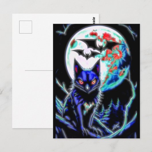 De losbandige briefkaart (Voorkant / Achterkant)