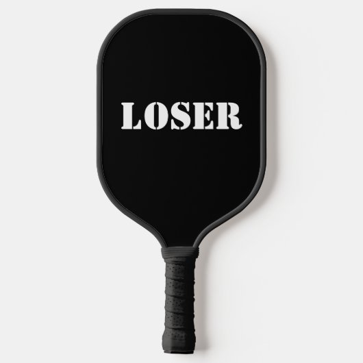 De Loser Pickleball Paddle (Achterkant)