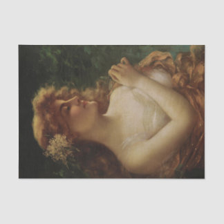 De loskoppeling van de libellen tissuepapier