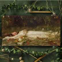De lotgevallen van Ophelia wenskaart