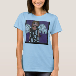 DE LOTTERY ANGEL - geluksgetallen T-shirt
