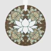 De Lotus Acryl Ornament (achterkant)
