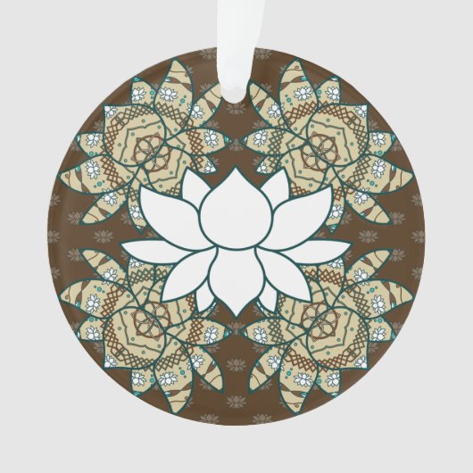 De Lotus Acryl Ornament (voorkant)