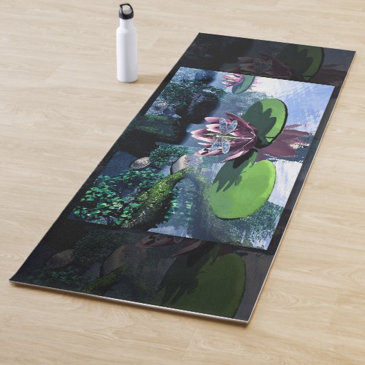 De Lotus en de Dragonfly Yogamat (In situ)