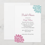 De Lotus Flower Bridal Shower Kaart (Voorkant / Achterkant)