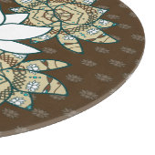De Lotus Glass snijplank (Hoek)