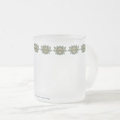 De Lotus-mok Matglas Koffiemok (Voorkant rechts)