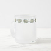 De Lotus-mok Matglas Koffiemok (Voorkant links)