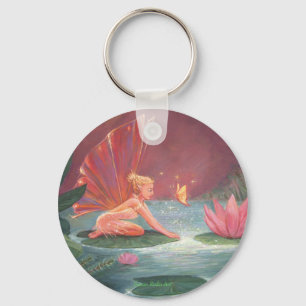 De Lotus Pond Fairy Sleutelhanger