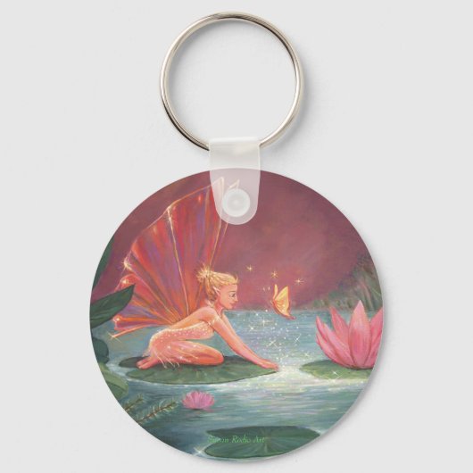 De Lotus Pond Fairy Sleutelhanger (Voorkant)