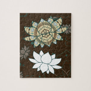 De Lotus puzzel Legpuzzel