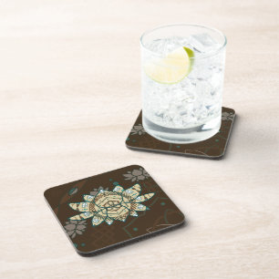 De Lotus Square Coaster Bier Onderzetter