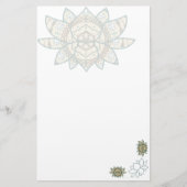 De Lotus Stationery Briefpapier (Voorkant)