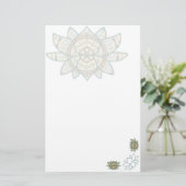 De Lotus Stationery Briefpapier (Staand voorkant)