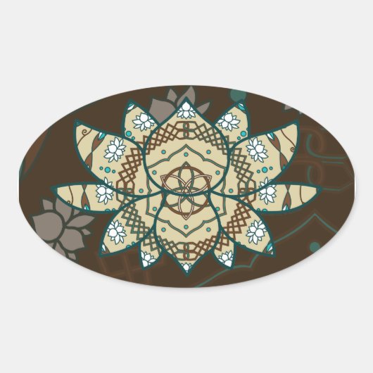 De Lotus Sticker (Voorkant)