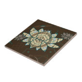 De Lotus Tile Tegeltje (Zijkant)