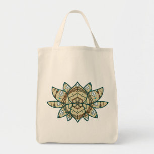 De Lotus Tote Tas