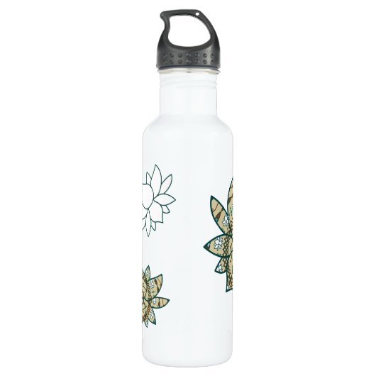 De Lotus Water Fles (Achterkant)