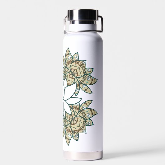 De Lotus Waterfles (Achterkant)