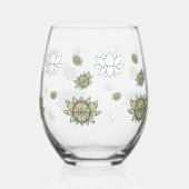 De Lotus Wijnglas Zonder Voet (Links)