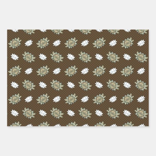 De Lotus Wrapping Paper Set (Voorkant 2)