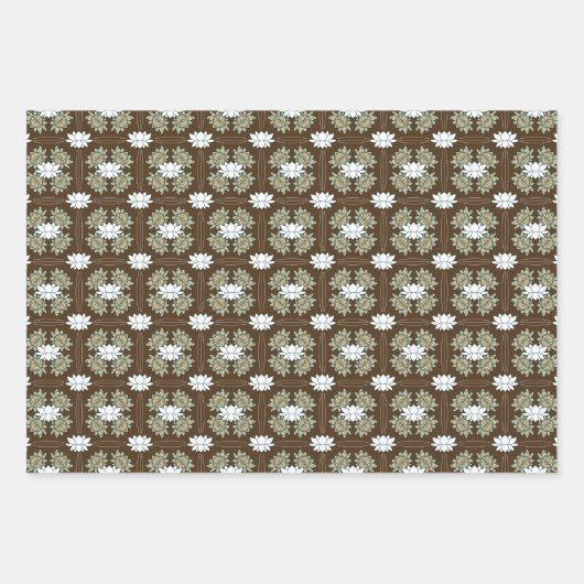 De Lotus Wrapping Paper Set (Voorkant)