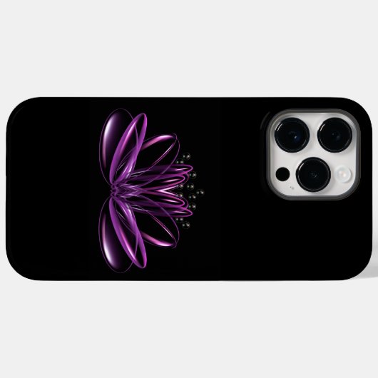 De lotusbloem Case-Mate iPhone case (Achterkant (horizontaal))