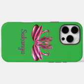De lotusbloem gepersonaliseerd Case-Mate iPhone case (Achterkant (horizontaal))