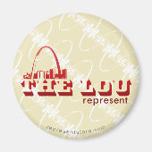 De Lou St. Louis Magneet (Voorkant)