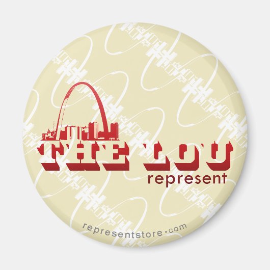 De Lou St. Louis Magneet (Voorkant)