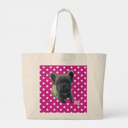 De Louis Grote Canvas tas (Achterkant)