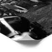 De Lounge B&W Poster (Hoek)