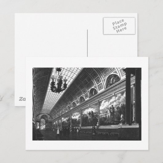 De LOUVRE Briefkaart (Voorkant / Achterkant)