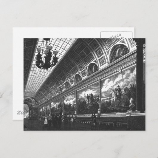 De LOUVRE Briefkaart (Voorkant / Achterkant)