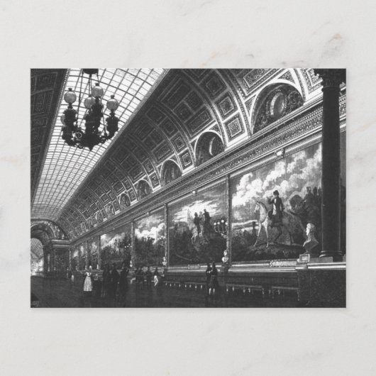 De LOUVRE Briefkaart (Voorkant)